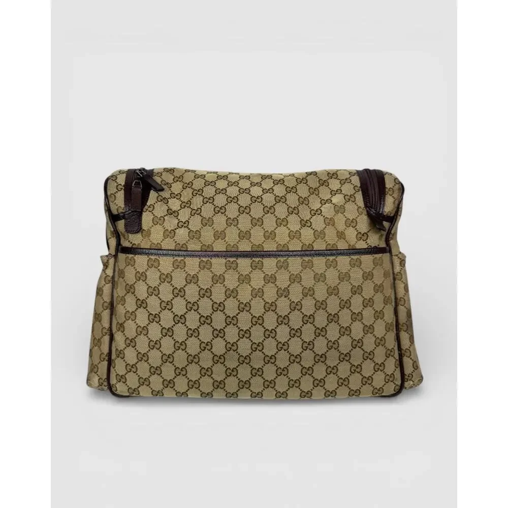 Gucci Monogram GG Canvas Diaper Bag